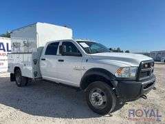 2017 Dodge Ram 4500 4x4 Crew Cab Reading Service Truck