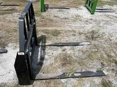 2025 Kivel 48in Forks and Frame Skid Steer Attachment