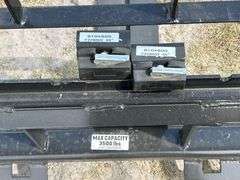 2025 Kivel 48in Forks and Frame Skid Steer Attachment