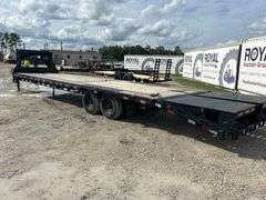 2023 Stryker 36ft. 5 Ton T/A Gooseneck Flatbed Equipment Trailer