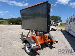 2021 Ver-Mac PCMS-3812 Solar S/A Towable Trailer Message Board
