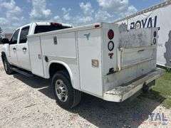2013 Chevrolet Silverado 2500HD 4x4 Crew Cab Knapheide  Service Truck