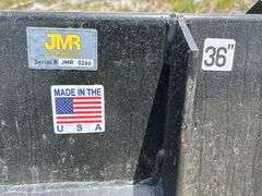 2025 JMR 36in Bucket Mini Skid Steer Attachment