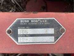 2004 Bush Hog 306 72in. Commercial Mower Attachment