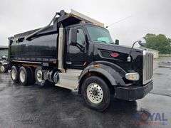 2017 Peterbilt 567 Tri-Axle Dump Truck