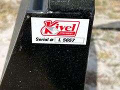 2025 Kivel 48in Forks and Frame Skid Steer Attachment