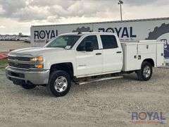 2017 Chevrolet Silverado 3500 HD 4x4 Crew Cab Reading Service Truck
