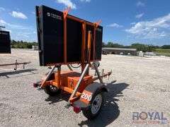 2021 Ver-Mac PCMS-3812 Solar S/A Towable Trailer Message Board
