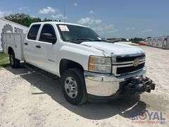 2013 Chevrolet Silverado 2500HD 4x4 Crew Cab Knapheide  Service Truck