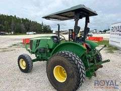 2015 John Deere 5065E 67HP 4WD Utility Tractor