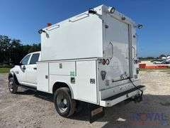 2017 Dodge Ram 4500 4x4 Crew Cab Reading Service Truck