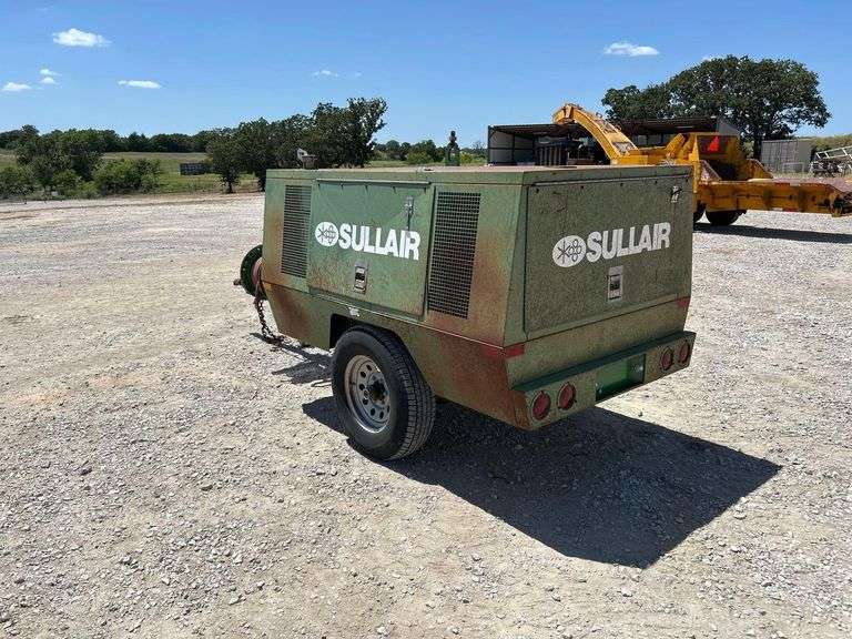 Sullair 185 DPO JD 100psi Towable Air Compressor