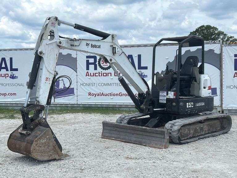 2018 Bobcat E50 Mini Excavator