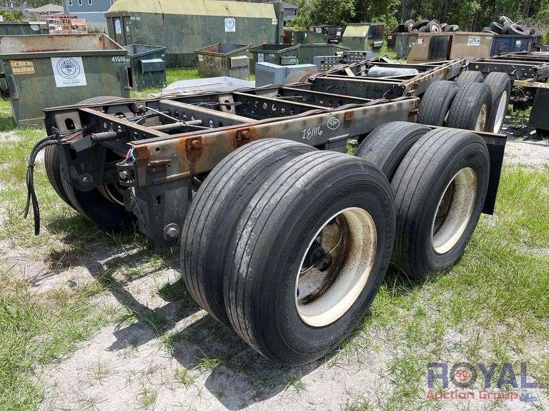 Tandem Axle Rear Truck Frame