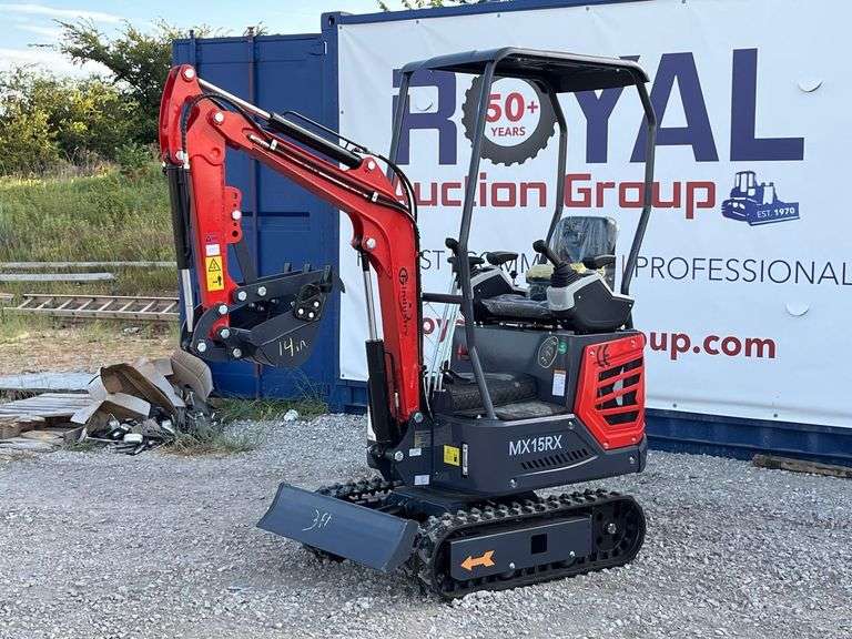Unused 2025 CFG MX15RX Mini Excavator