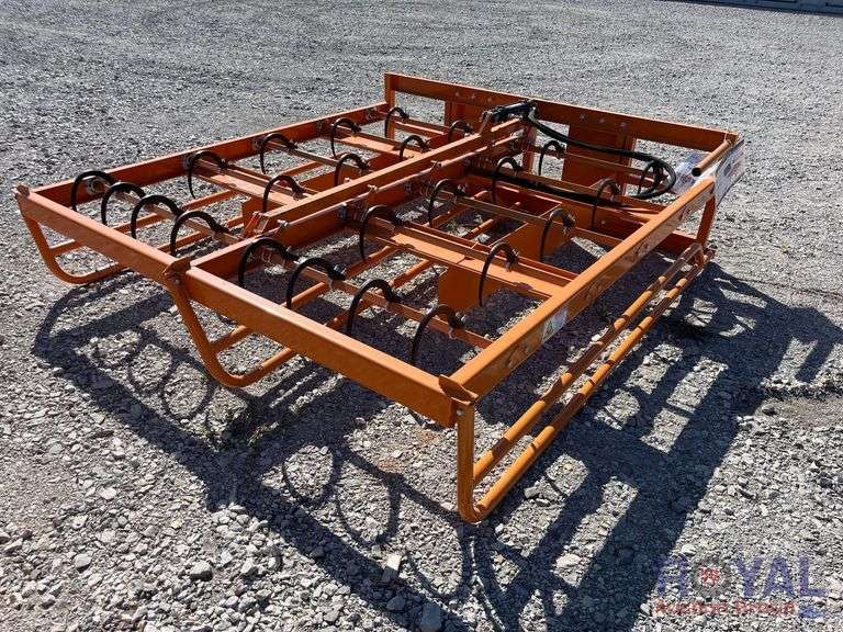 2025 LandHonor HAG-12-12Q Hydraulic Hay Accumulator Grapple Skid Steer Attachment