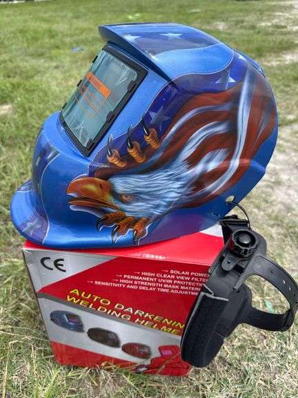 2025 Unused Auto Darkening Welding Helmet