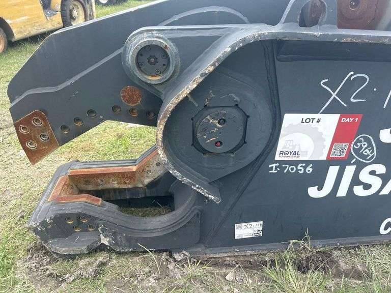 2024 Jisan JS280RT Rotating Hydraulic Demolition Shear Excavator Attachment