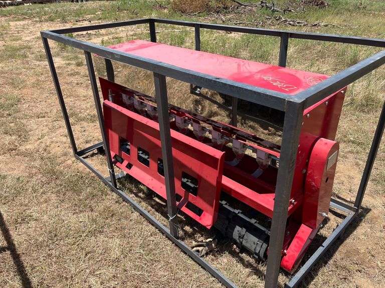 2025 CFG Industrial STSD10 No-Till Seed Drill Skid Steer Attachment