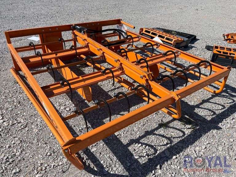 2025 LandHonor HAG-12-12Q Hydraulic Hay Accumulator Grapple Skid Steer Attachment
