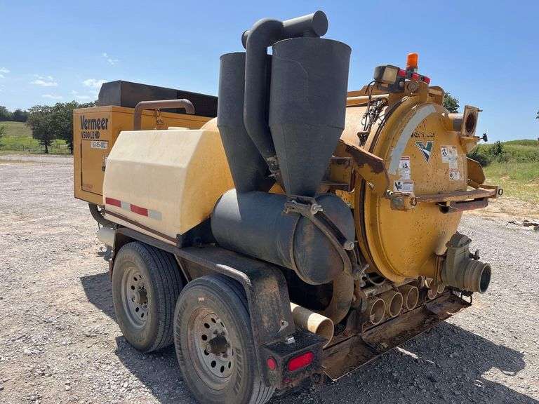 2012 Vermeer V500LEHD Vacuum T/A Towable Trailer
