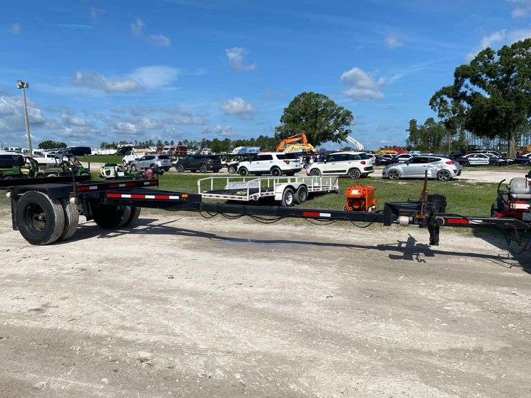 1986 ASPT 30ft S/A Pole Trailer