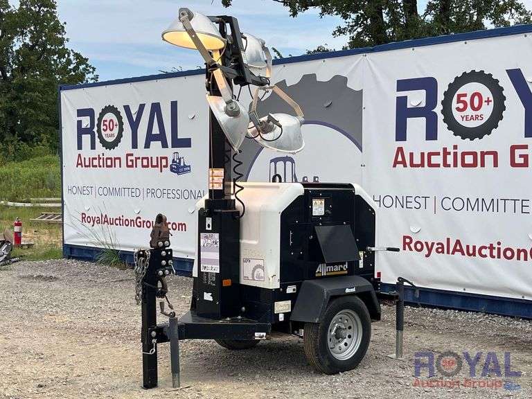 2019 Allmand Night-Lite V-Series S/A Towable Light Tower