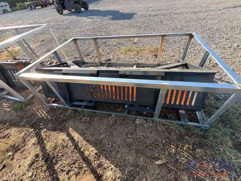 2025 LandHonor RSB-14-80W 80in Rock Screen Bucket Skid Steer Attachment