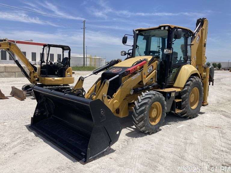 2021 Caterpillar 428 4x4 Extendahoe Loader Backhoe