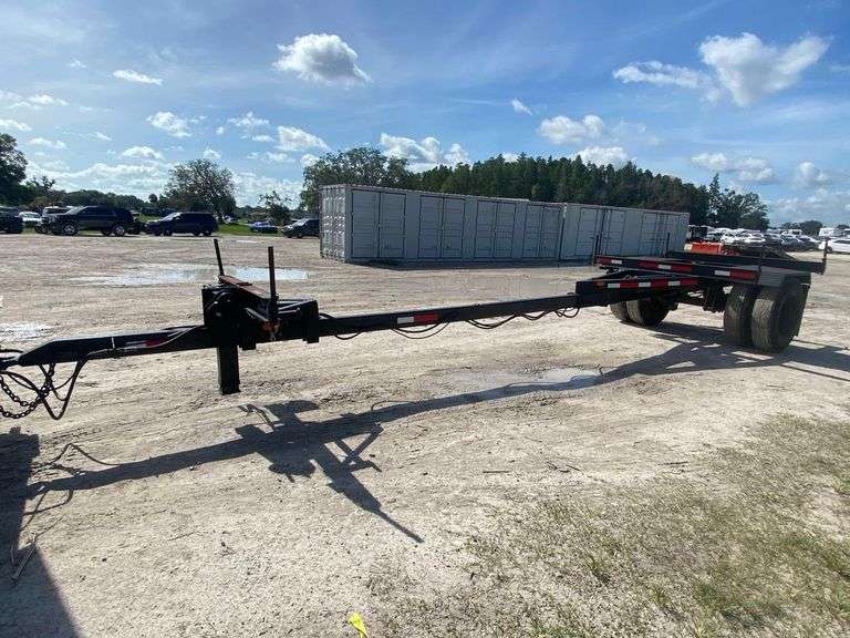 1986 ASPT 30ft S/A Pole Trailer