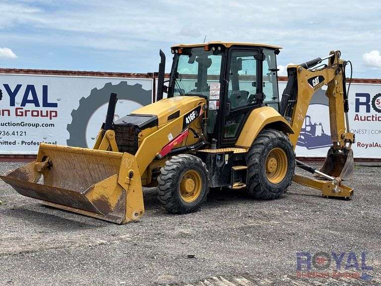 2018 Caterpillar 416F2 4x4 Extendahoe Loader Backhoe