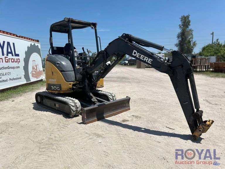2017 John Deere 30G Mini Excavator