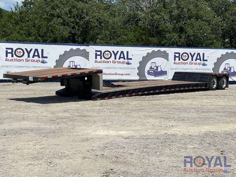 2000 Dnya RGN T/A Lowboy Trailer
