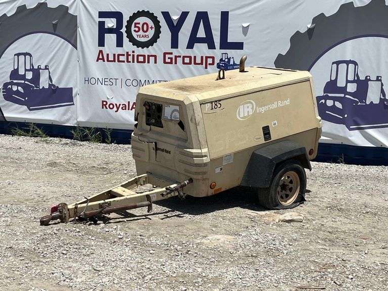 2007 Ingersoll Rand P185WJD Towable Diesel Air Compressor