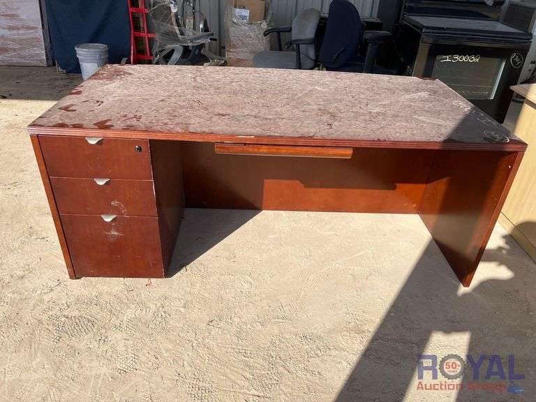 3 Drawer Office Desk
