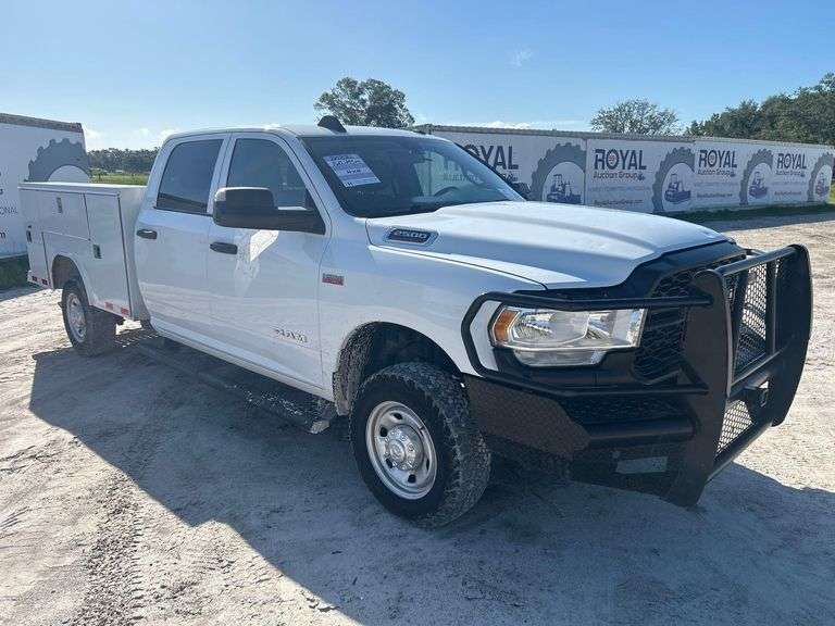 2022 Ram 2500 4x4 Crew Cab Reading Service Truck
