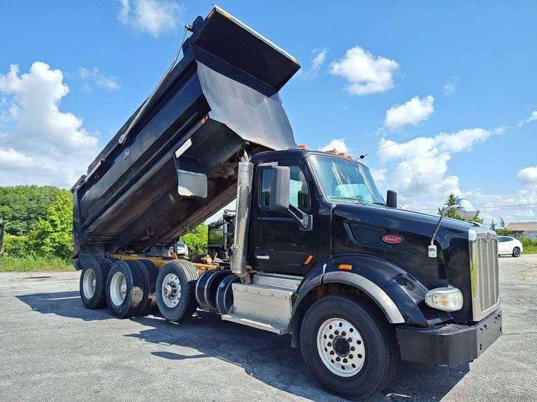 2017 Peterbilt 567 Tri-Axle Dump Truck