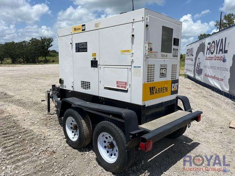 2014 MultiQuip WhisperWatt 40kW Three-Phase Diesel Generator
