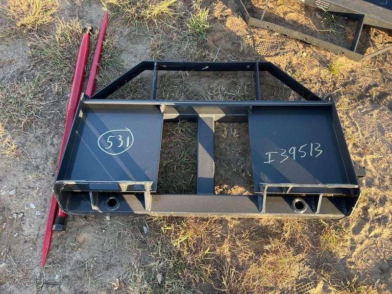 2025 LandHonor BS-12-2500G Bale Spears Skid Steer Attachment