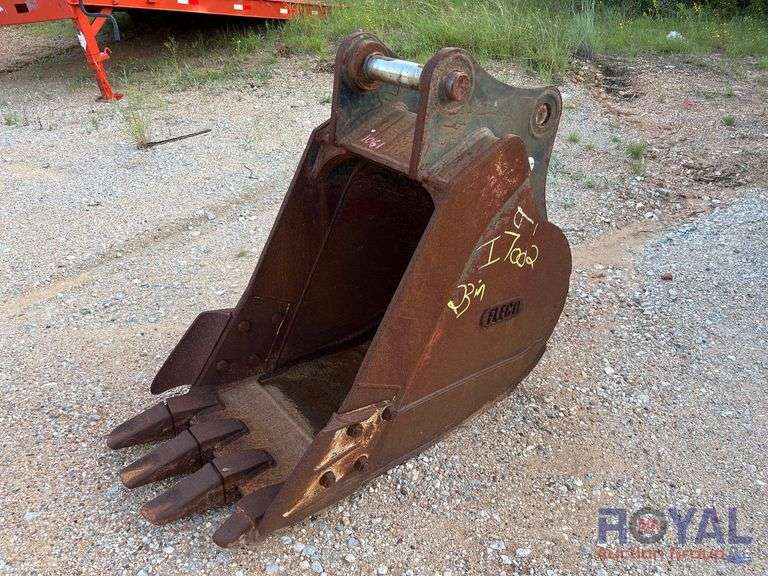2021 Fleco DX140 24in Tooth Bucket Excavator Attachment