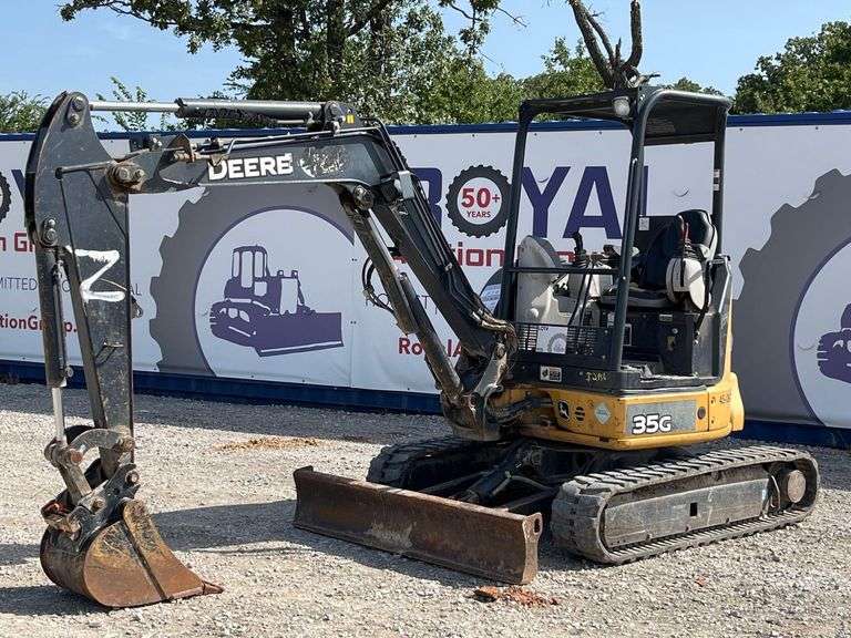 2015 John Deere 35G Mini Excavator