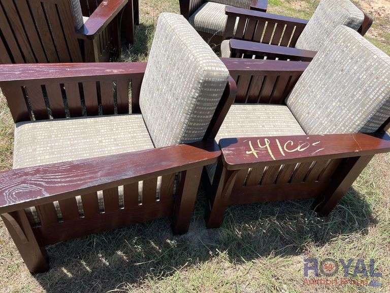 Wooden Chairs and Tables