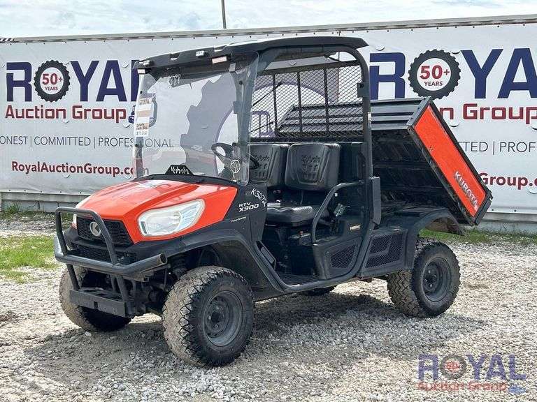 2015 Kubota RTV-X900 4x4 Utility Cart