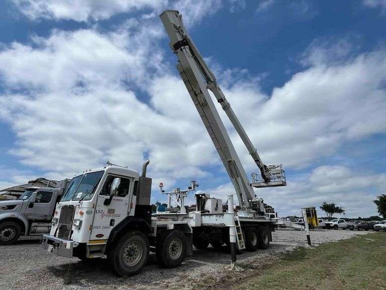 2014 Peterbilt 320 Altec AH150 150ft. Material Handler Bucket Truck