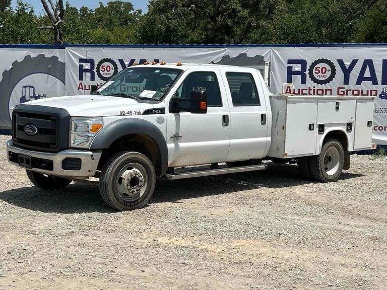 2016 Ford F-450 Crew Cab Knapheide Service Truck