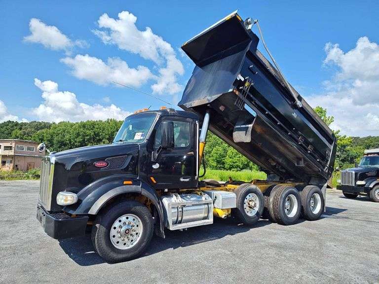 2017 Peterbilt 567 Tri-Axle Dump Truck