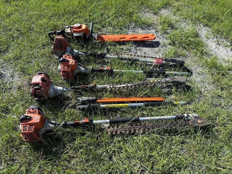 Lot of Stihl Hedge Trimmers