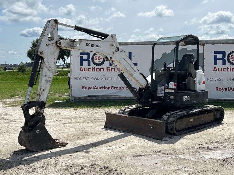 2018 Bobcat E50 Mini Excavator