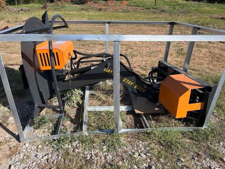 2025 LandHonor ABC-13-125A Hydraulic 42in Articulating Brush Cutter Skid Steer Attachment