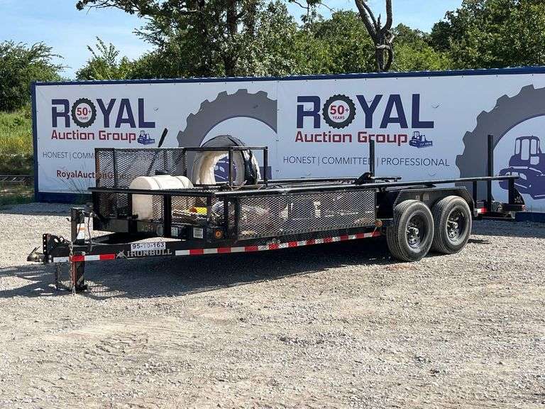 2024 Iron Bull 20ft T/A Equipment Trailer